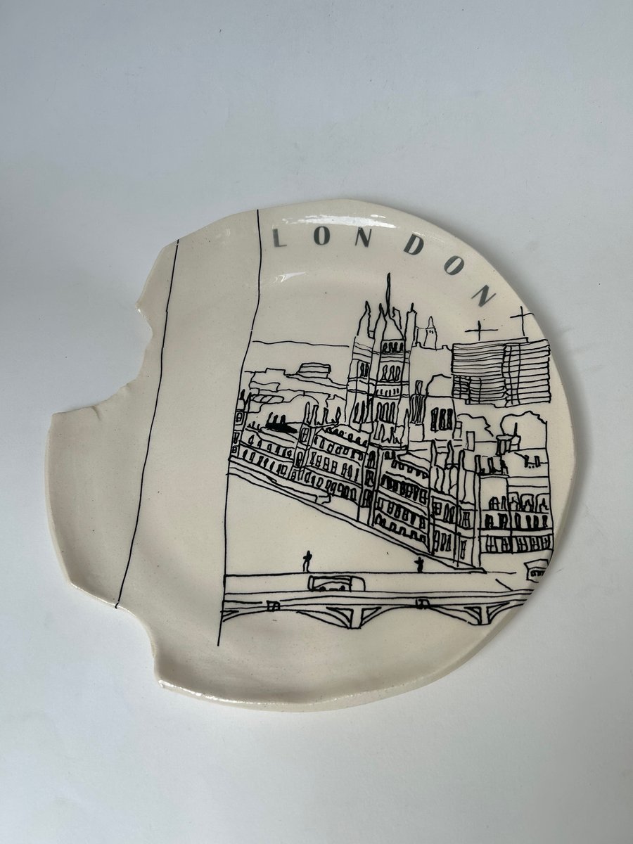 The Houses of Parliament Plate - The London Collection