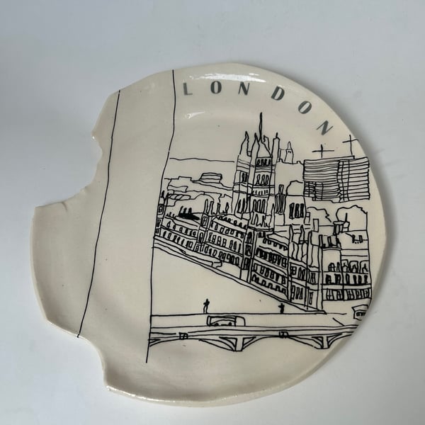 The Houses of Parliament Plate - The London Collection