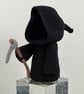 Hand crocheted mini Grim Reaper - Image 2