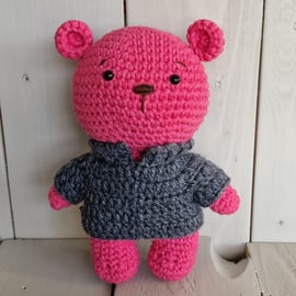 Crocheted bear