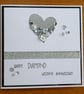 Embellished Heart Diamond Wedding Anniversary Card - 60th Anniversary - Image 10