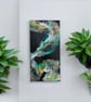 Abstract flow fluid acrylic canvas  - Image 1