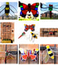 Giant Butterfly Garden Decoration Stained Glass Suncatcher - Image 8