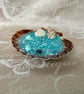 Ocean Treasure Candle in a Real Seashell