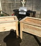 wooden garden raised planter  - Image 2