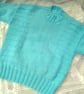 Girl's Chunky Round Neck Jumper with Side Pattern, Custom Make, Gifts for Girls