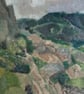 Small Framed Oil Painting on Linen, Haystacks, Lakedistrict - Image 4
