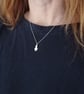 Recycled Sterling Silver Penguin Pendant Necklace – Handmade Animal Jewellery - Image 6