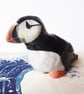 Puffin Ceramic Ornament - Handmade - Image 1
