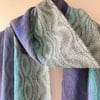 Ripples Merino Handwoven Scarf