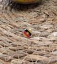 Sarawak Flag Map Pin – Malaysian Travel Map Push Pin for Wooden Maps, Sarawak
