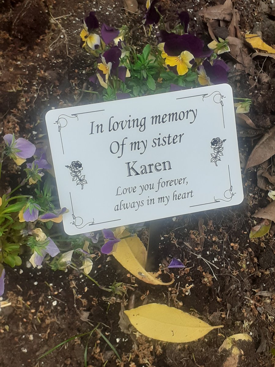 Remembrance marker tree dedication plaque cemetery marker grave ornament plaque