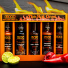 Hot Ones Chilli Sauce Gift Set 5 Spicy Flavours - 150ml bottles