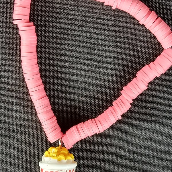 Handmade polymer clay bracelet 