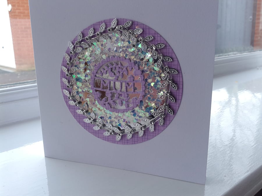 Extra special card for mum