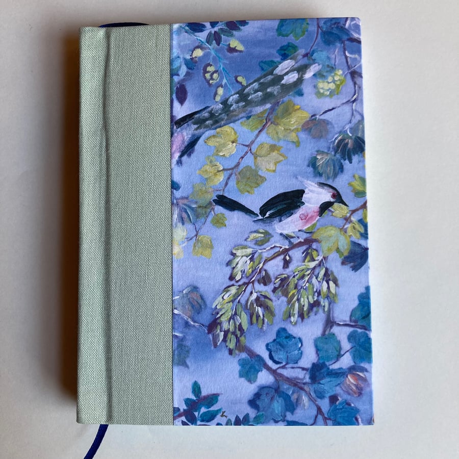 Bluebirds by Willow Leaves Handmade Books