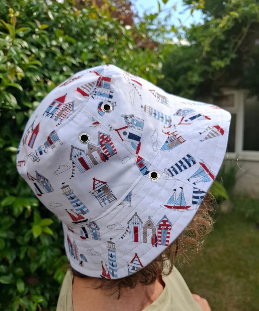 Festival style summer bucket hat
