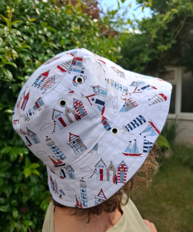 Festival style summer bucket hat