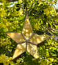 Stained Glass 5-point Star - Butter-yellow - Image 2