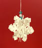 Snowflake Bauble - Aqua Beads - Image 3