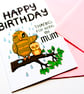 Cute Owl Birthday Card For Mum From Teenage, Infant Daughter, Son - Image 6
