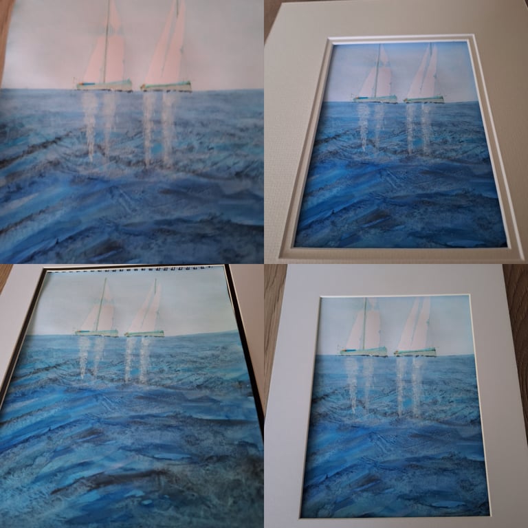 Boats shadow cast 