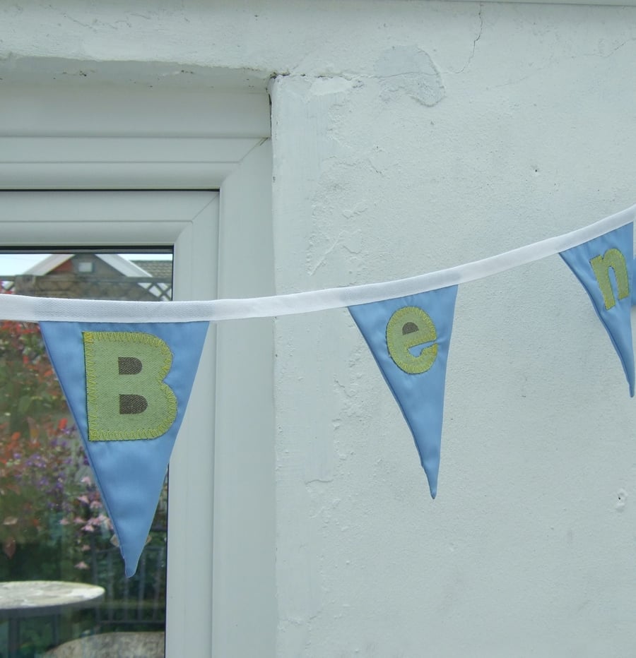 Childrens Name Bunting