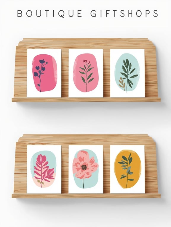 Pack of 6 - Luxuary Blank Cards  - A6 White Linen Note Card & Envelope Set