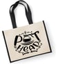 Pot Head -   Large Jute Shopper Bag  - Image 2