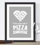 Pizza My Heart Print - Image 3