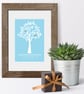 Personalised Grandparent Family Print, gift for grandad, granny, nanny - Image 2