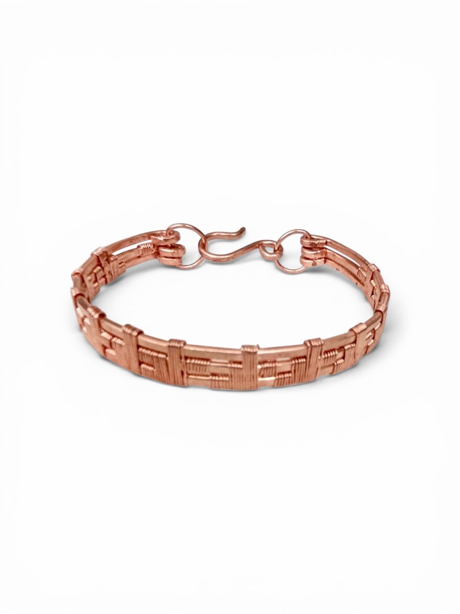 Wire Weave Unisex Bangle 