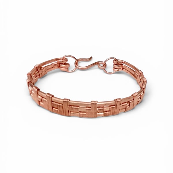 Wire Weave Unisex Bangle 