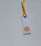 gift tags.  yellow flower gift tags. 10 gift tags. Ref 169.  - Image 6