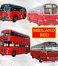 bus midland red  coaster bus D9 coach - Image 1