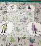 Garden Love Acufactum cotton quilt fabric from quarter metre - Image 4