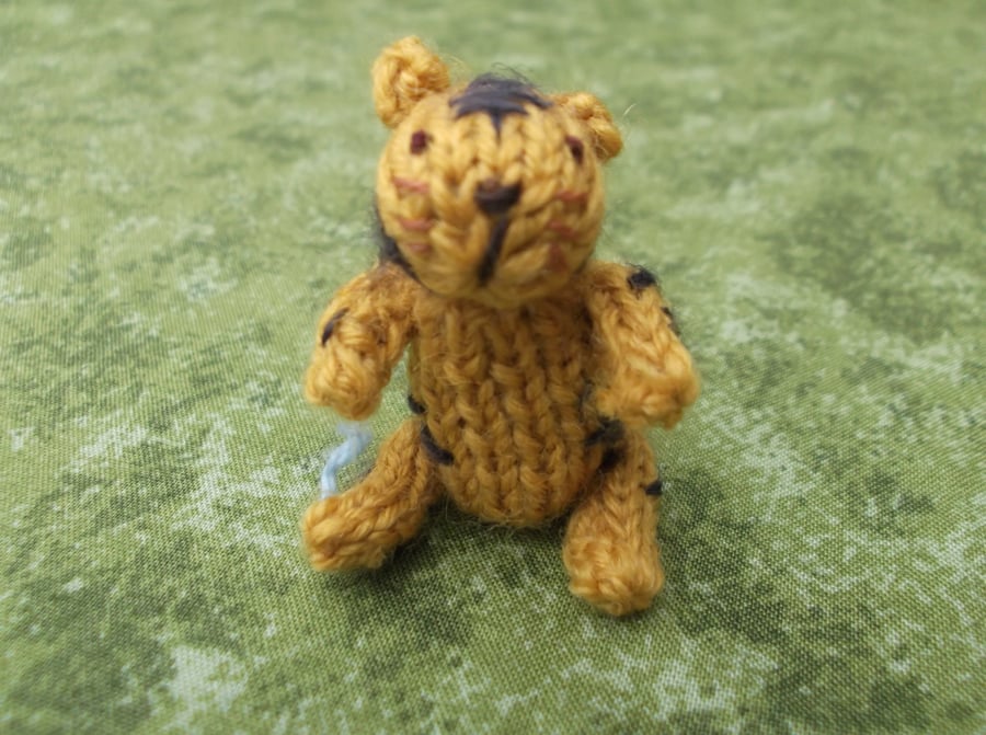 Knitted Tiger