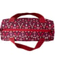 Large wash bag in Liberty cotton, floral toiletries bag with handles and pocket. - Image 8