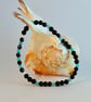 Amazonite & Onyx Beaded Stretch Bracelet, Birthday, Anniversary, Gifts For Her  - Image 4