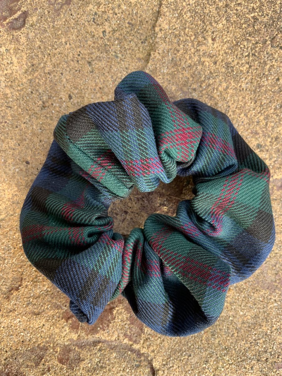 Baird Tartan Hair Scrunchie