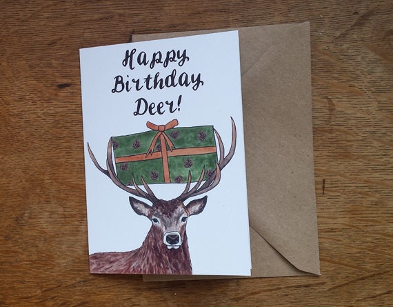 Happy Birthday Deer! 