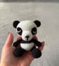 Handmade Crochet Panda Bear – CE Tested Soft Toy – Made to Order - Image 2