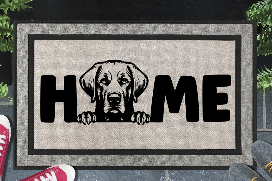 Labrador Retriever Home Door Mat No.2 - All Weather Doormat - 45x70cm 