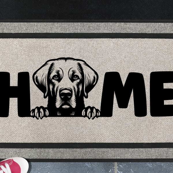 Labrador Retriever Home Door Mat No.2 - All Weather Doormat - 45x70cm 