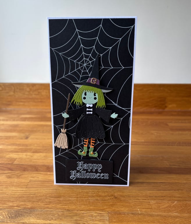 Halloween, Dancing in a spiders web witch.