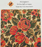 Heritage Cross Stitch Physical Pattern 'Orange Roses'