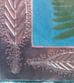 Copper Photo Frame, Leaf Design - Image 4