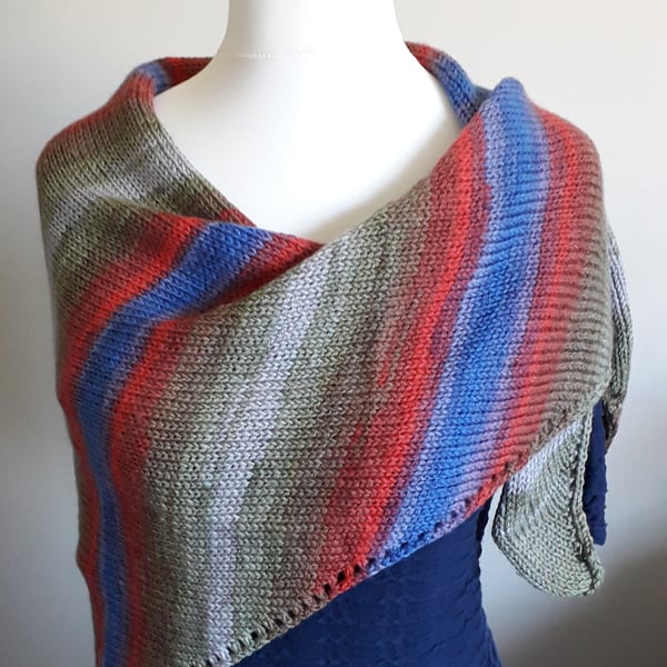 Sale, Wool Shawl, Wrap, Stole, Scarf