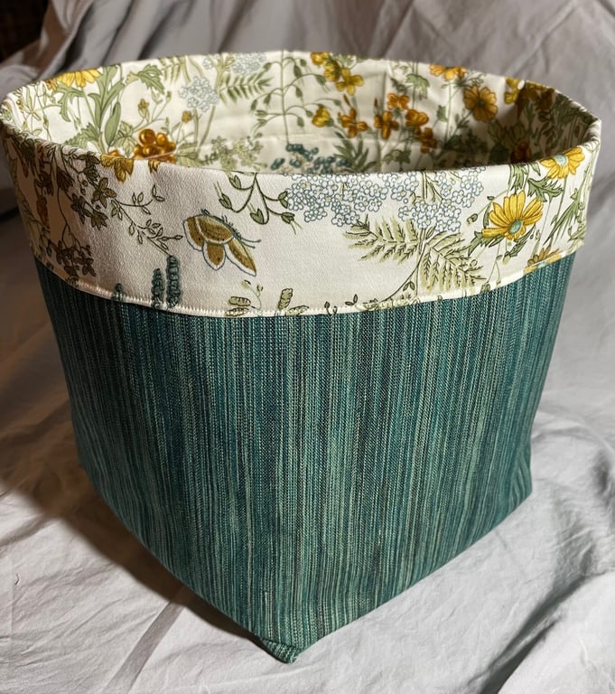 Fabric storage tub - large
