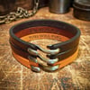 Personalised Leather Bracelet with Hidden Secret Message - Gifts Boxed